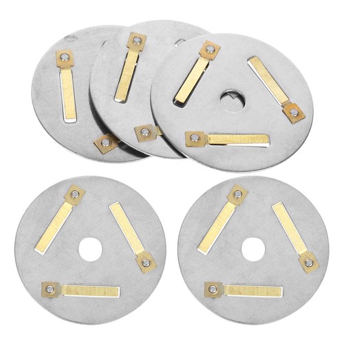 5pcs reusable stainless steel - stainless,